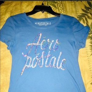 Aéropostale sequin graphic tee